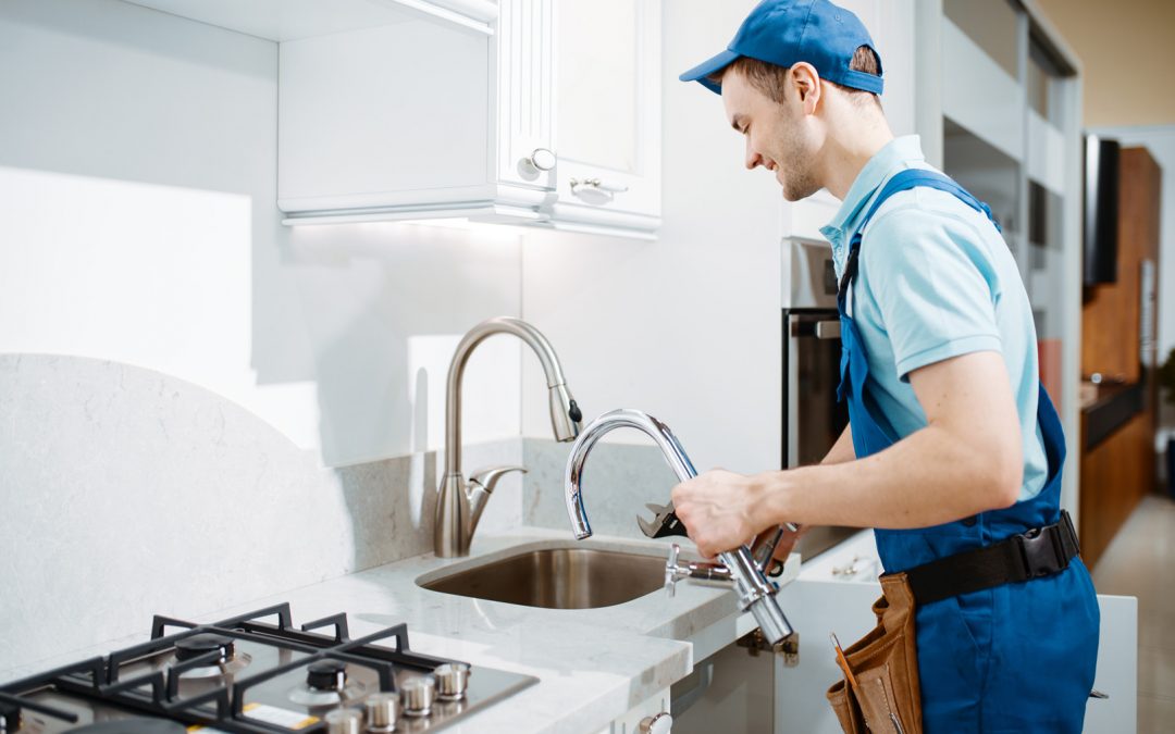 Water pipe installation in domestic property